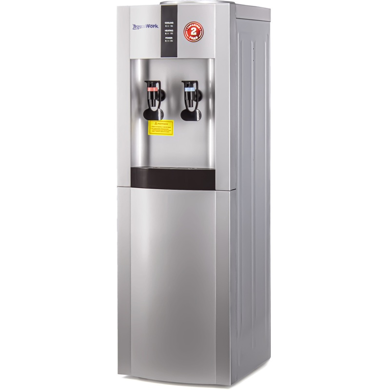 Изображение товара Кулер для воды Aqua Work 16-LR серебристый с нагревом и охлаждением