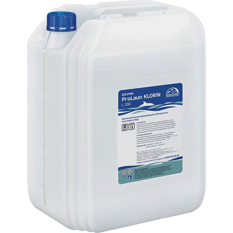 Изображение товара П professional низкотемпературный кислородный отбеливатель Dolphin ProLaun Klorin L330-20 20л