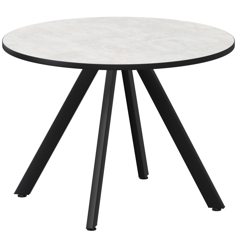 Изображение товара Стол обеденный Байкал Мини круглый (лофт, 800х800х750 мм)