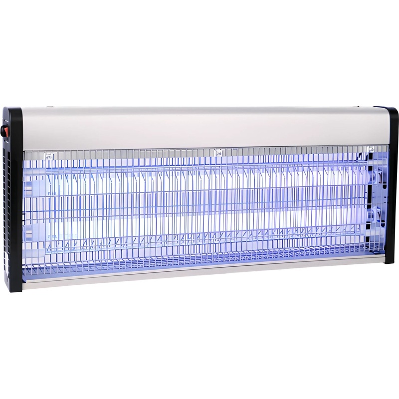 Изображение товара Инсектицидная лампа Hurakan HKN-LIN150 для борьбы с летающими насекомыми 2 лампы по 20 Вт площадь 1