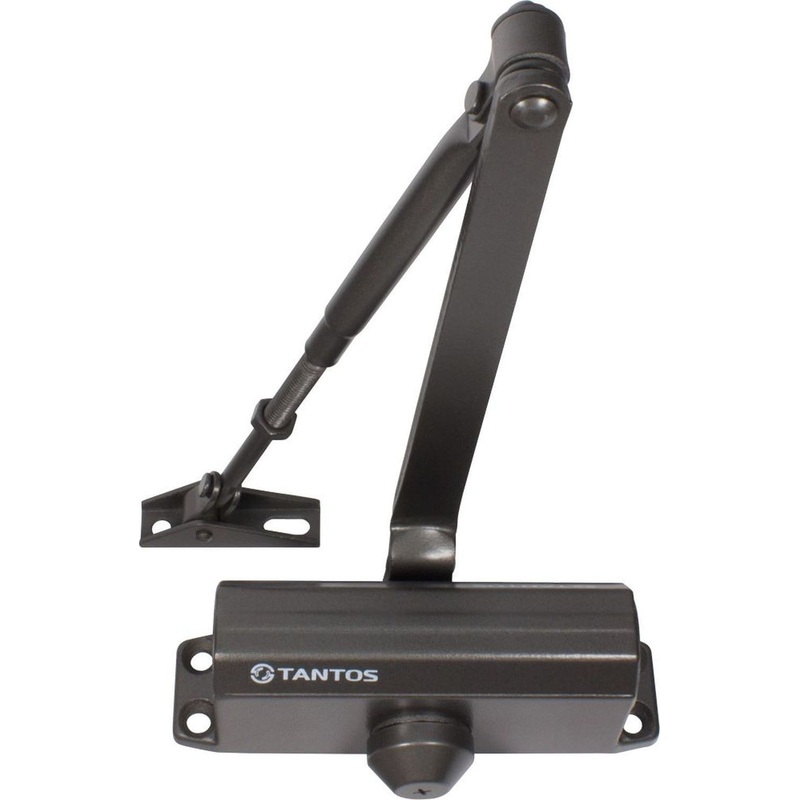 Изображение товара Доводчик дверной Tantos TS-DC065 до 75 кг графит