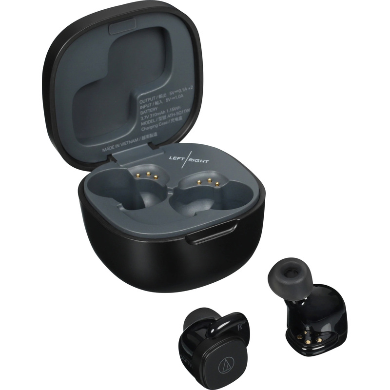 Изображение товара Наушники Audio-Technica ATH-SQ1TW чёрный