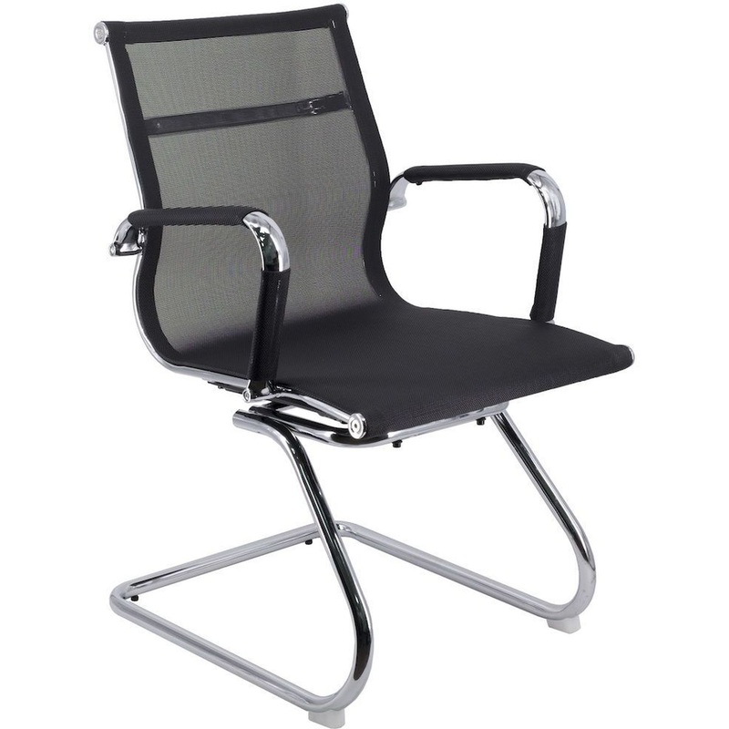 Изображение товара Конференц-кресло Everprof Opera CF черное сетка металл хромированный