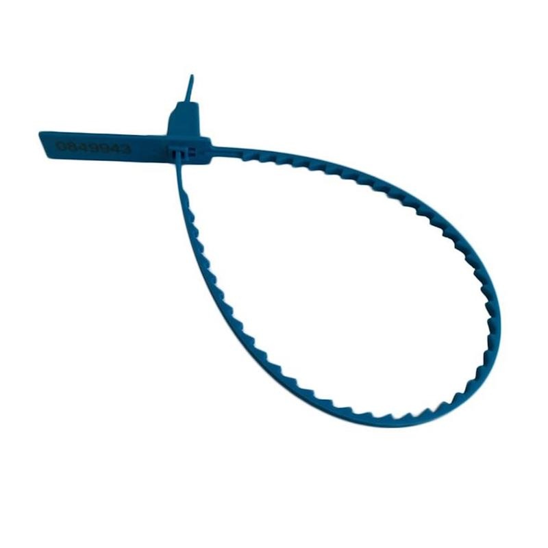 Изображение товара Пломба пластиковая номерная универсальная синяя 1000 штук упаковка