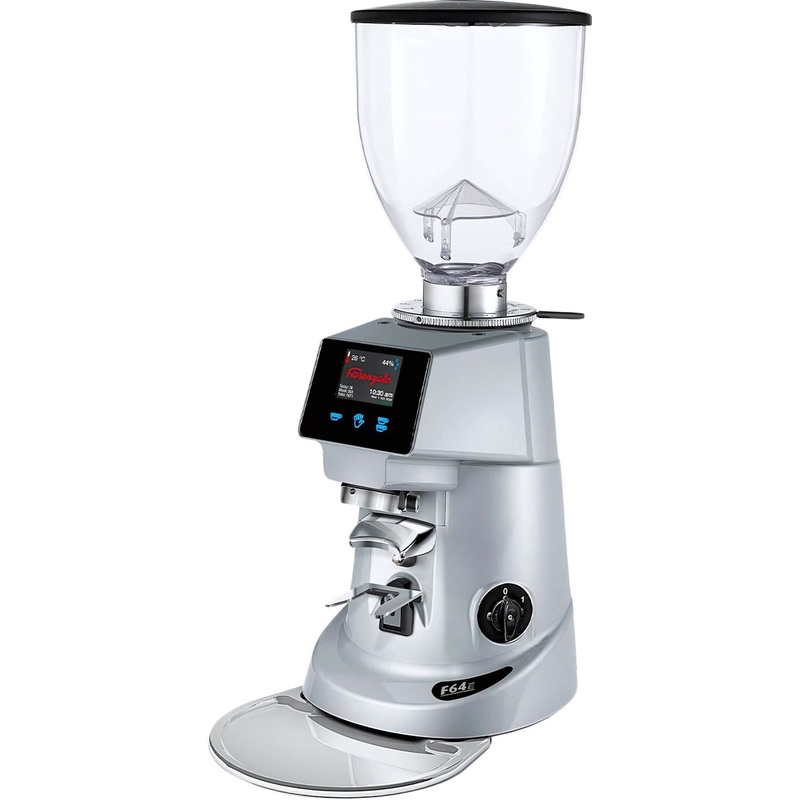 Изображение товара Кофемолка Fiorenzato F 64 E серого цвета профессиональное электрооборудование для помола кофе