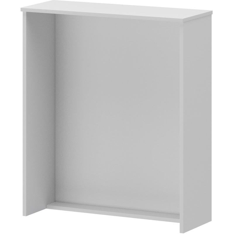 Изображение товара Стойка ресепшен Арго A-551 прямой белый 1220x960x360 мм