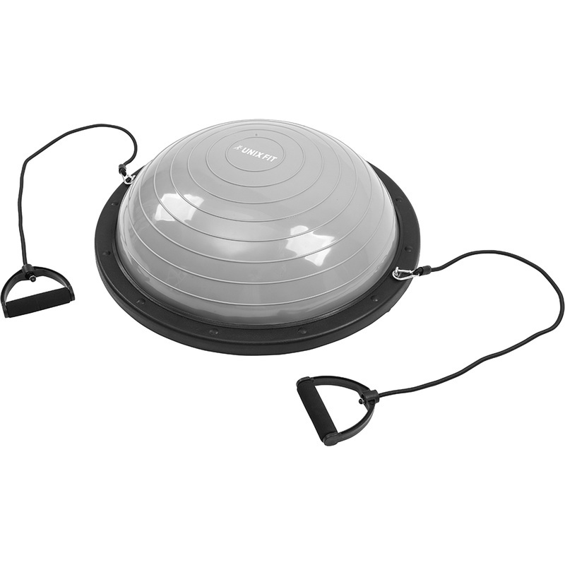 Изображение товара Полусфера балансировочная Unix Fit 58 (с эспандерами и насосом)