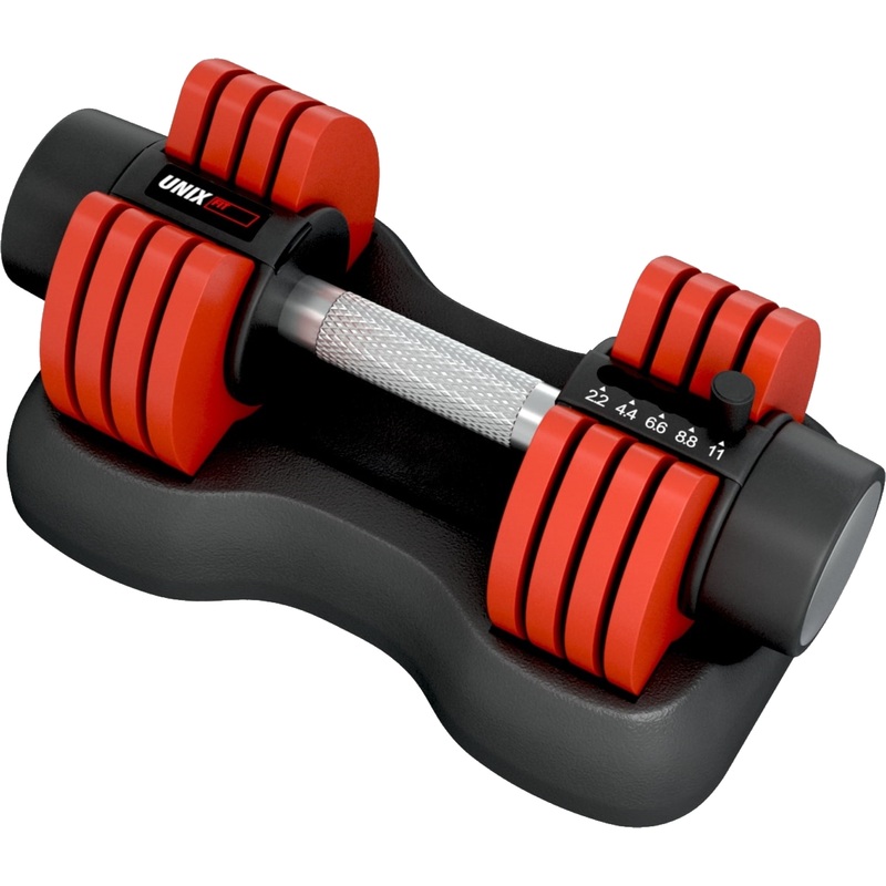 Изображение товара Регулируемая гантель Unix Line 11 кг с быстрой настройкой веса