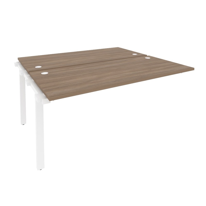 Изображение товара Элемент рабочей станции O.M-2.NRS-4.7 дуб аризона белый 1580х1475х750 мм