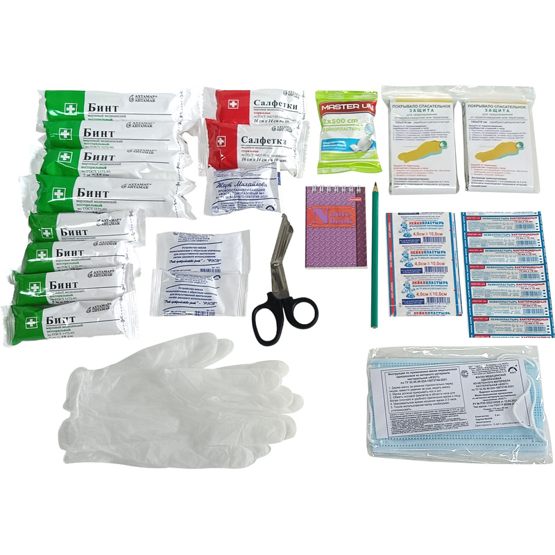 Изображение товара Аптечка первой помощи работникам ФЭСТ ф.20. 54085 по приказу №262н с наполнением
