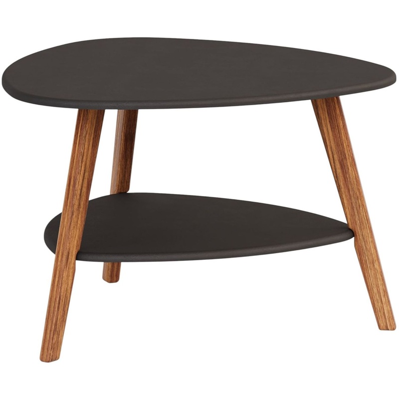 Изображение товара Журнальный столик Комус Мебель Бруклин черный кварц/дуб