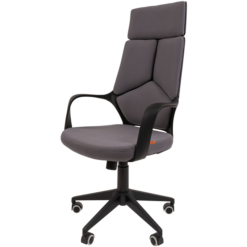 Изображение товара Кресло офисное Chairman 525 серое ткань пластик для руководителя