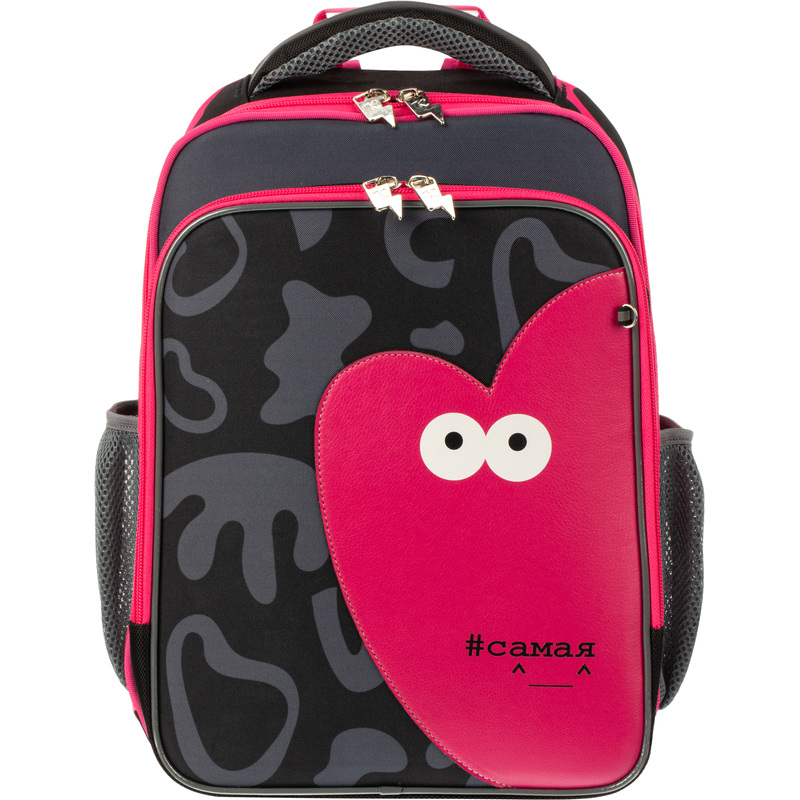 Изображение товара Ранец Комус Класс Stright Casual анатомический черный для девочек