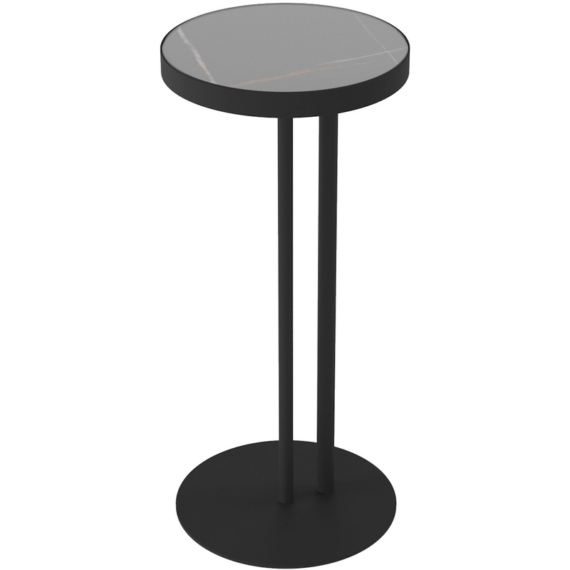 Изображение товара Столик журнальный УГО сахара нуар черный 250х250х550 мм