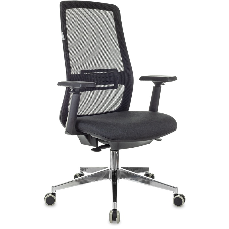 Изображение товара Кресло офисное руководителя Бюрократ MC-915 сетка и ткань дизайн черный