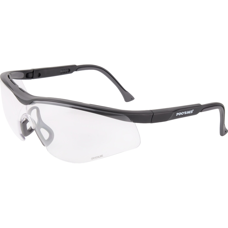 Изображение товара Очки защитные открытые Crystaline О50 Monaco прозрачные для работы на производстве