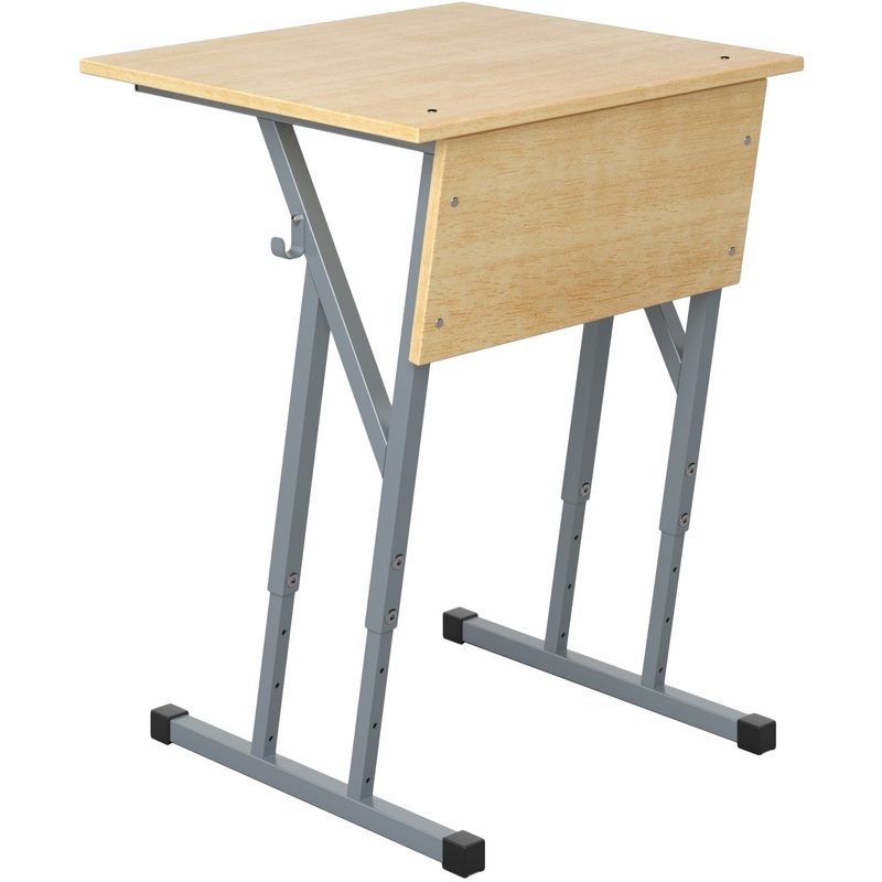 Изображение товара Учени́ческий стол Комус с регуляцией по высоте и креплениями для портфеля