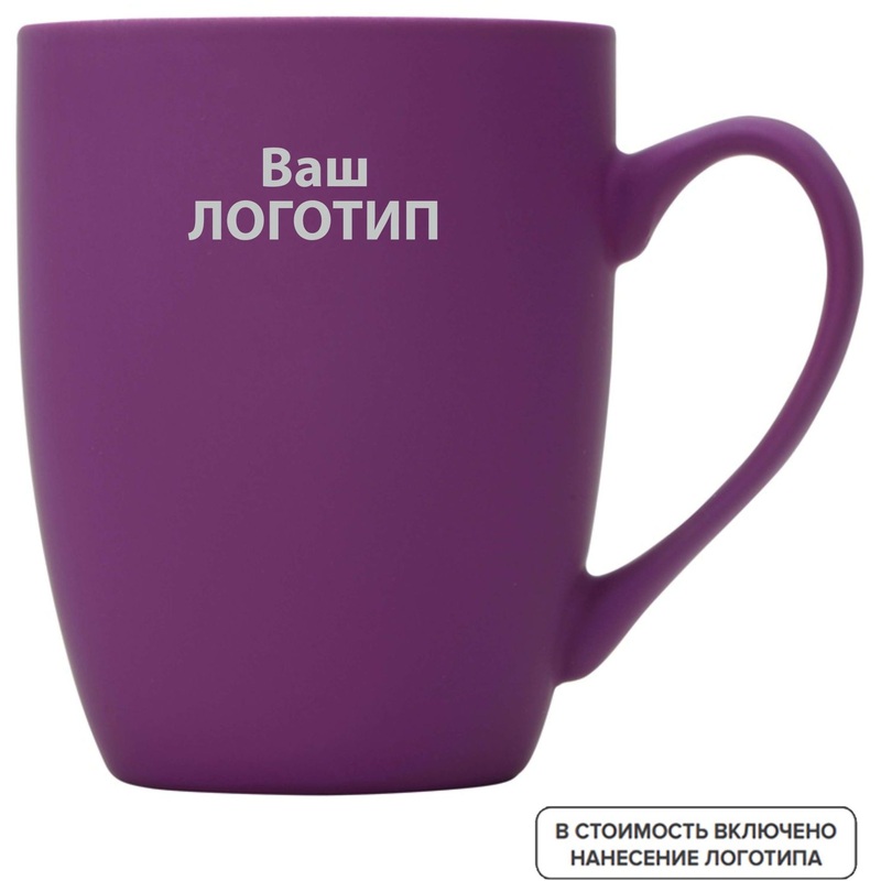 Изображение товара Кружка TulipGum soft-touch фарфор 360 мл