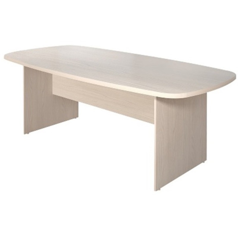 Изображение товара Стол для переговоров Эталон КЭ11 (дуб молочный, 2100х1070х750мм)