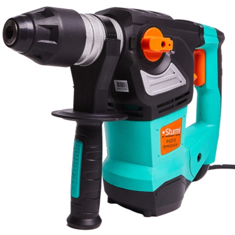 Изображение товара Перфоратор сетевой Sturm RH2518 мощный ударный инструмент для бетона и кирпича