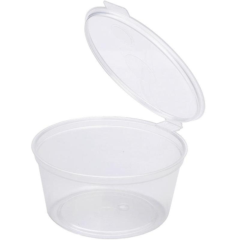 Изображение товара Одноразовый соусник с крышкой 62 мм 50 мл 1200 шт в упаковке