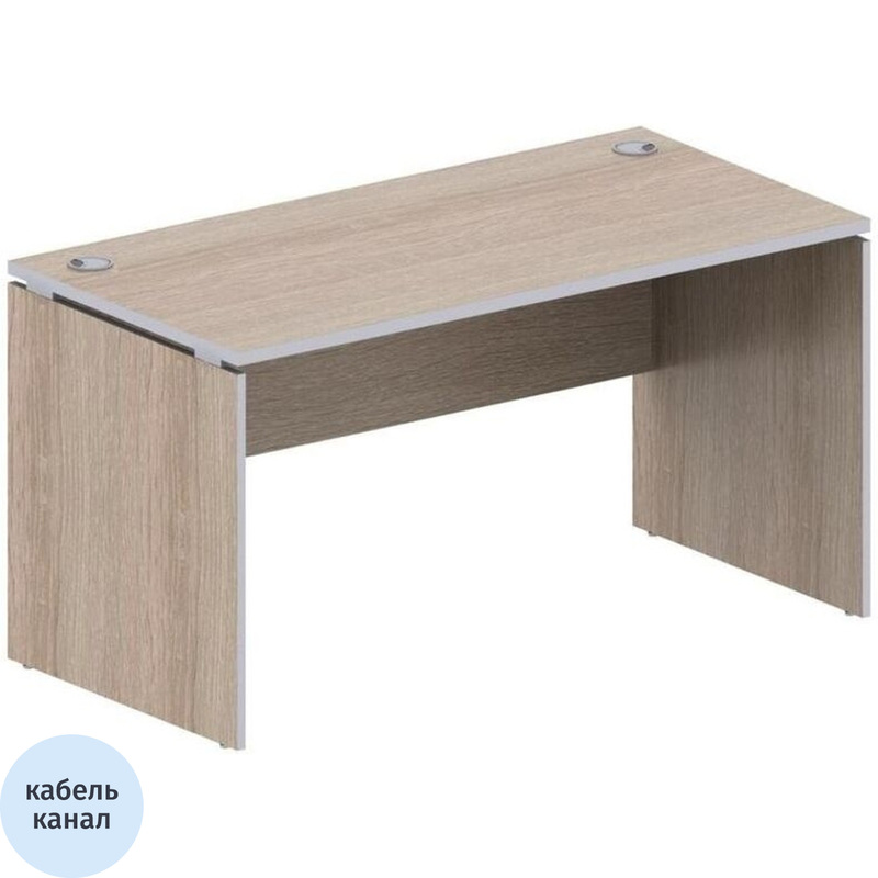 Изображение товара Стол прямой Vita V-1.1С (дуб сонома, 1400х700х750 мм)