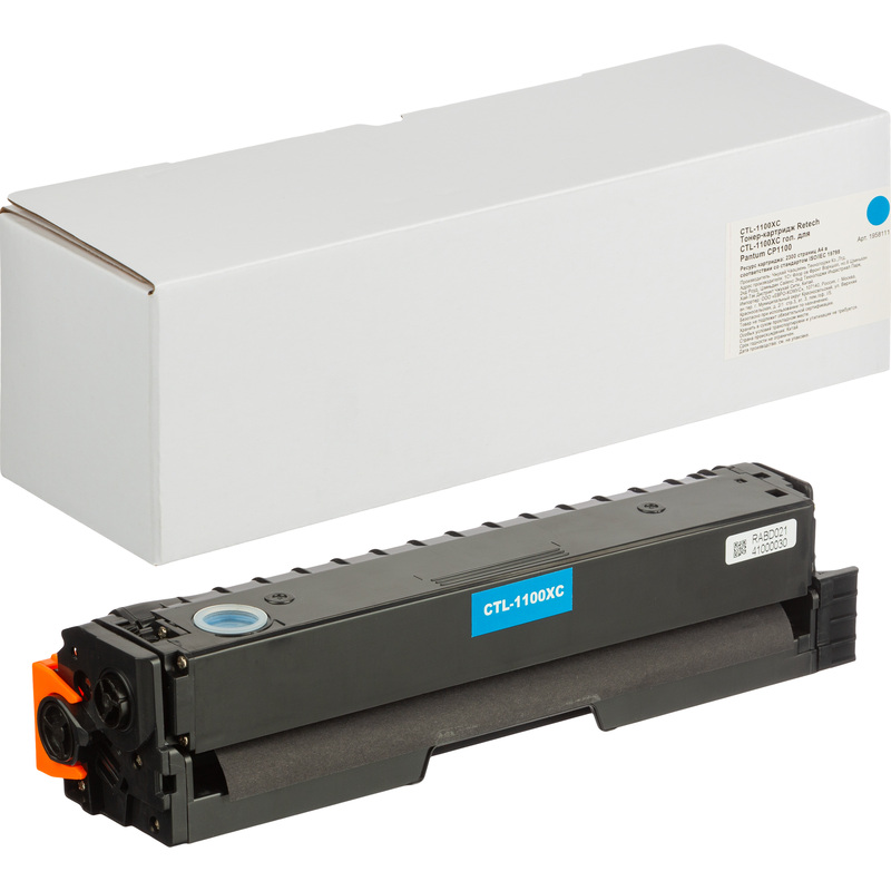 Изображение товара Картридж лазерный Retech CTL-1100XC для Pantum голубой совместимый