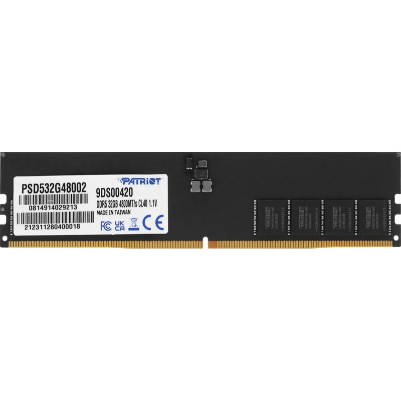 Изображение товара Модуль памяти DDR5 32 ГБ Patriot Memory PSD532G48002 для настольных ПК