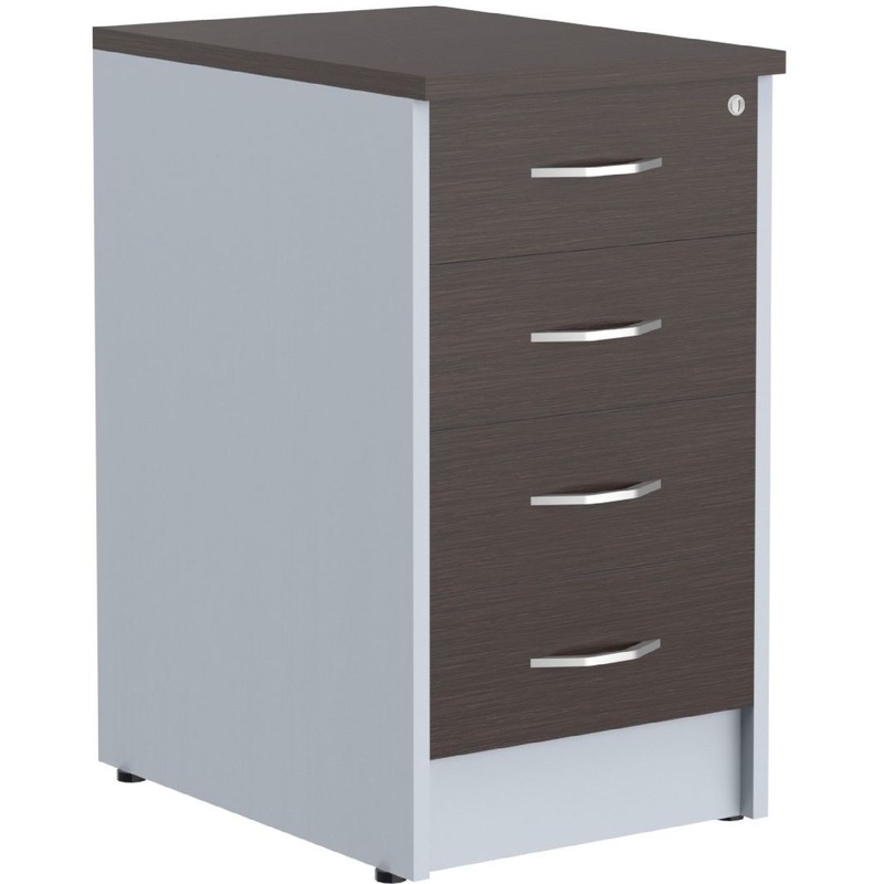 Изображение товара Тумба приставная Imago ТП-4А с замком (412х450х753 мм, 4 ящика)