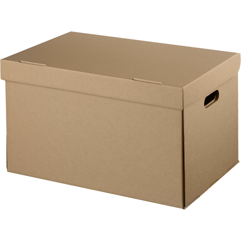 Изображение товара Короб архивный Т22 Делопроизводство Attache 480х325х295 мм из гофрокартона (5 штук в упаковке)