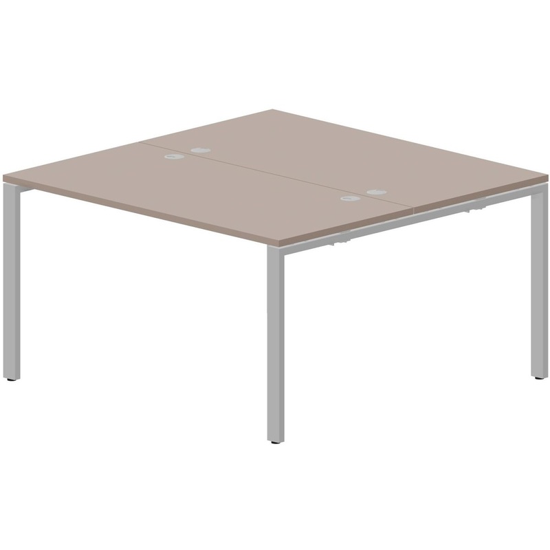 Изображение товара Стол письменный Strike STN2TG147TRAL 2 рабочих места (тортора, 1380х680х750 мм)