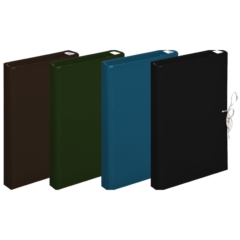 Изображение товара Папка архивная на 4-х завязках Эврика 40 мм (650х850 мм) картон/бумвинил до 400 листов