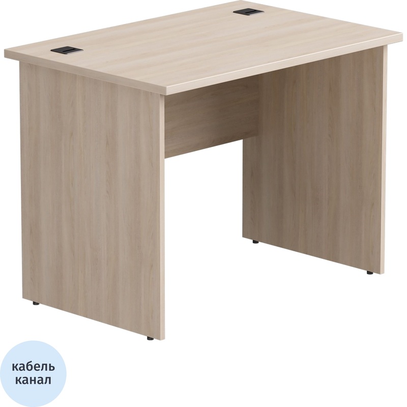 Изображение товара Стол прямой EVO 254S009DY из дуба соната 980х670х755 мм офисный мебель