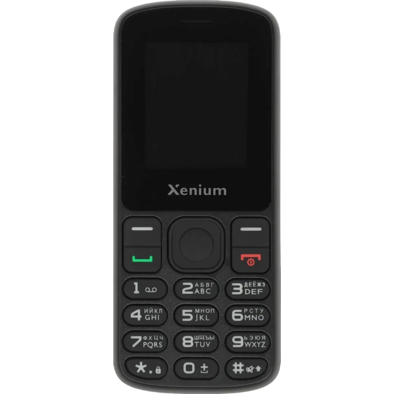 Изображение товара Мобильный телефон Xenium X160 чёрный 2 SIM мини-SIM недорогой базовый телефон