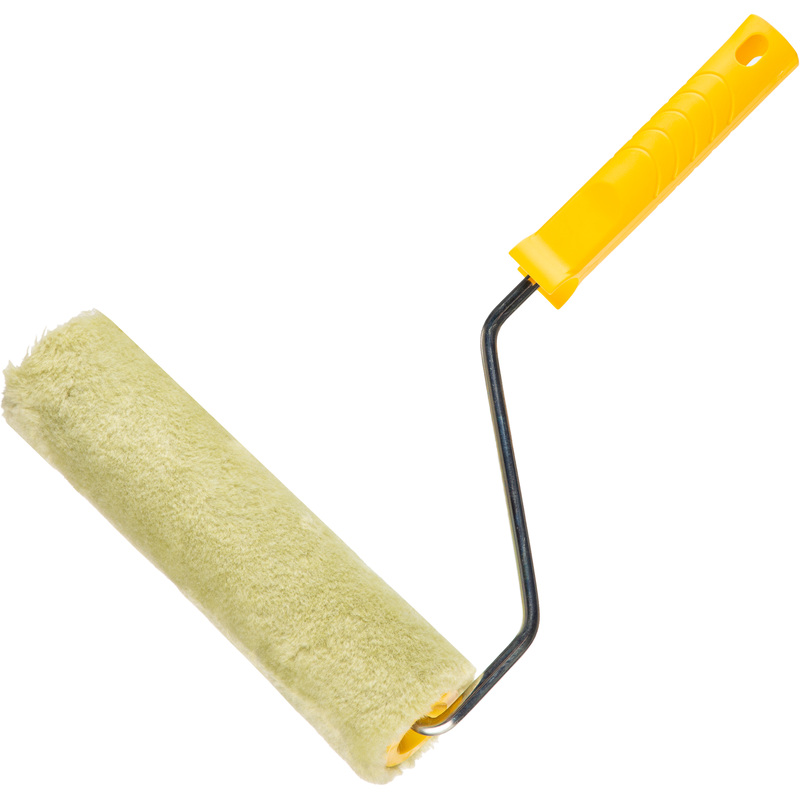 Изображение товара Валик малярный с ручкой Бибер 230 мм полиакрил ворс 11 мм (тов-067407)