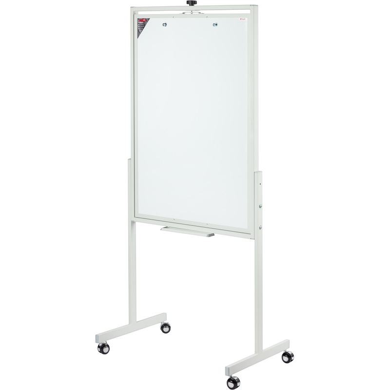 Изображение товара Магнитно-маркерный флипчарт Комус 70x100 см на роликах двухсторонний