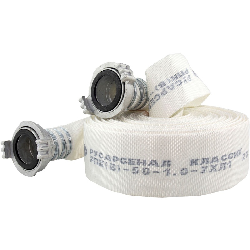 Изображение товара Пожарный рукав напорный Русарсенал РПК(В)-50-1.0-УХЛ1 20м 50мм