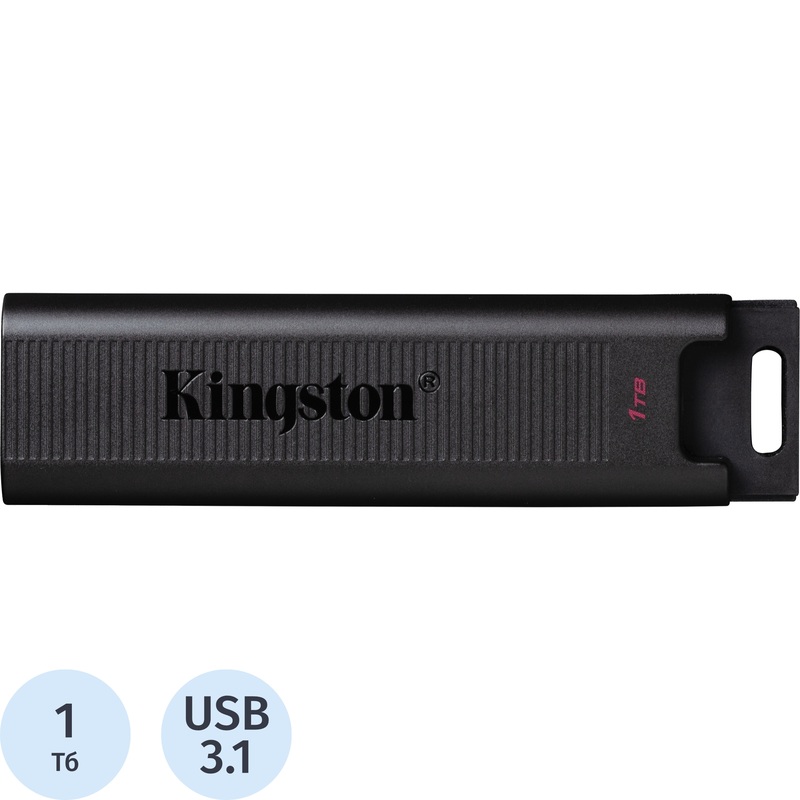 Изображение товара Флешка USB 3.1 1024ГБ Kingston DataTravelerMax DTMAX/1TB