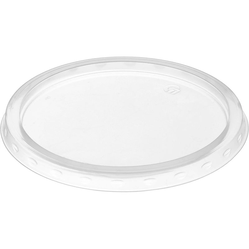 Изображение товара Крышка для контейнера К-115 прозрачная 115мм 500 штук в упаковке