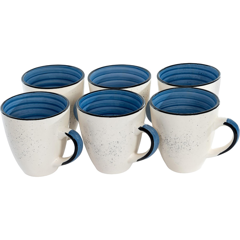 Изображение товара Кружка Elrington Речной Бриз 400 мл (6 шт) – керамика, ручка, микроволновая безпосудомоечная