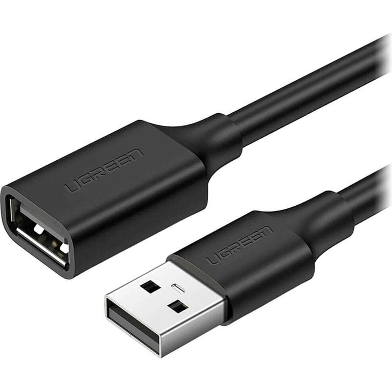 Изображение товара Кабель Ugreen USB A - USB A 5 м (10318) для передачи данных и зарядки