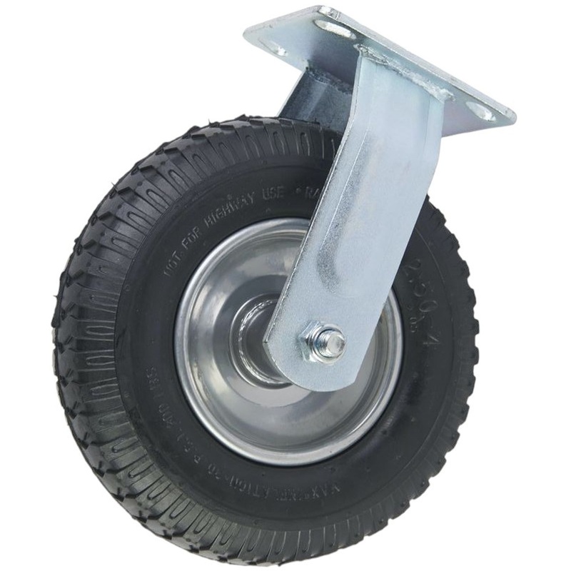 Изображение товара Колесо для тележки неповоротное 210 мм пневматическое резиновое КНР