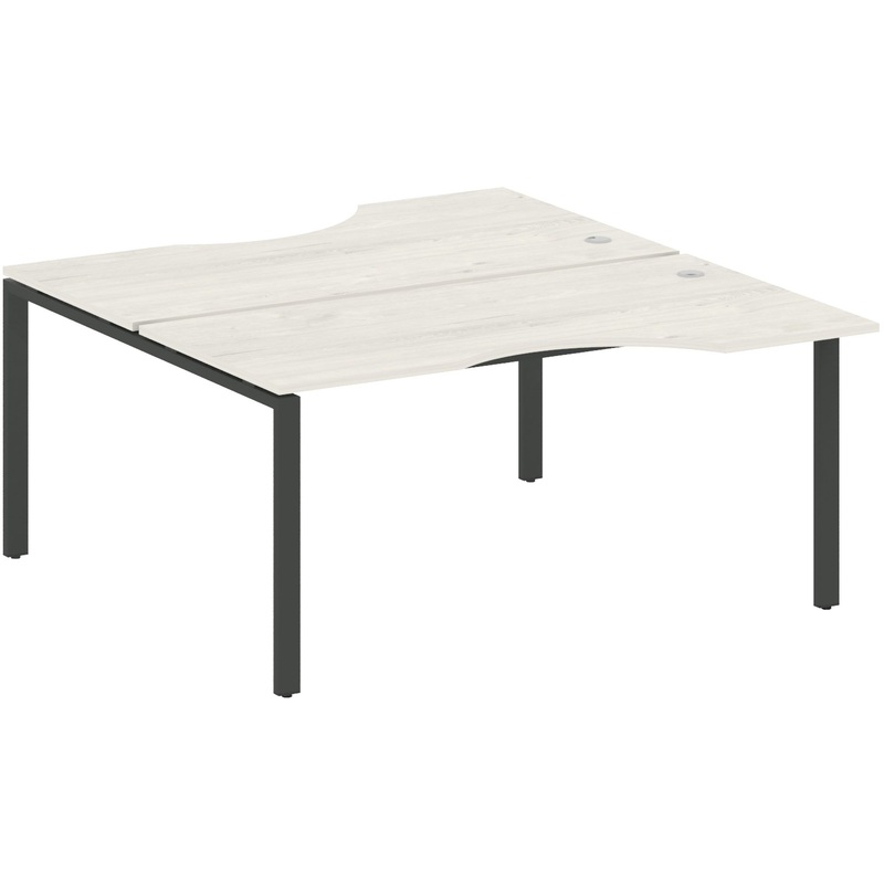 Изображение товара Рабочая станция Metal System Style БП.РАС-СА-2.1 дуб наварра/антрацит 1600x1835x750 мм