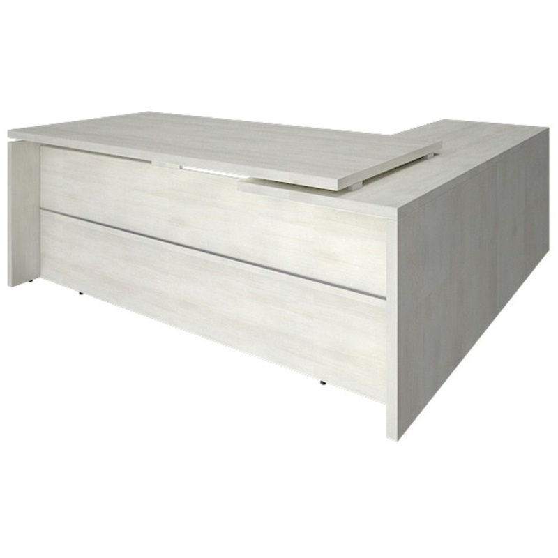 Изображение товара Стол руководителя угловой Yalta с приставкой левый 2000х2000х750 мм