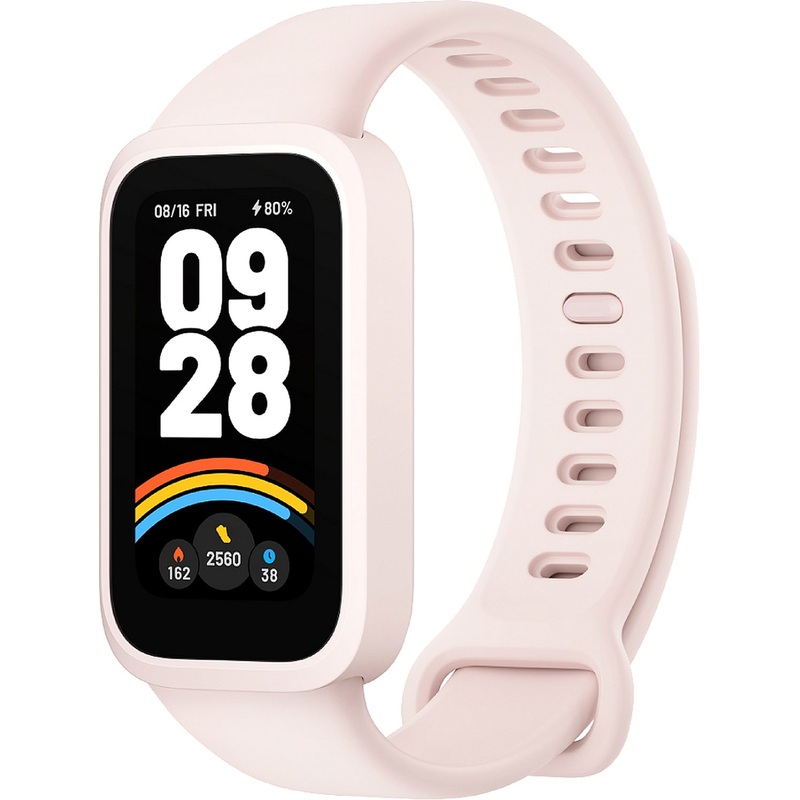 Изображение товара Фитнес-браслет Xiaomi Smart Band 9 Active розовый с сенсорным экраном и функциями здоровья