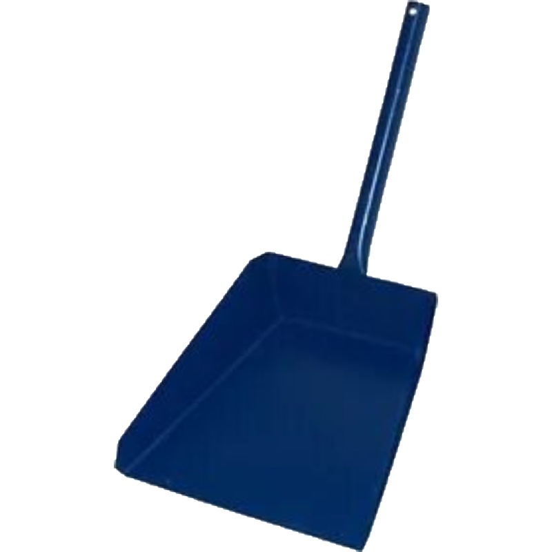 Изображение товара Совок открытый для мусора Рустрейд сталь металл окрашенный (ширина 12 см, ручка 18 см)