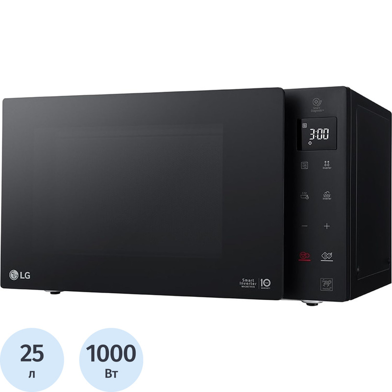 Изображение товара Микроволновая печь LG MW-25R35GIS черная