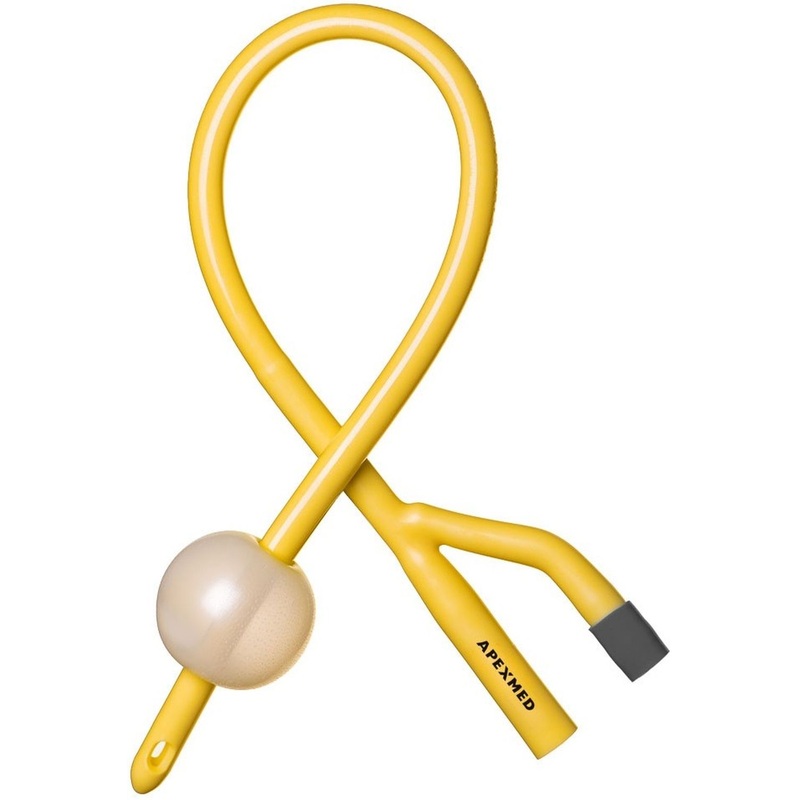 Изображение товара Катетер урологический Фолея Apexmed СН/FR 10 28 см 10 шт в упаковке