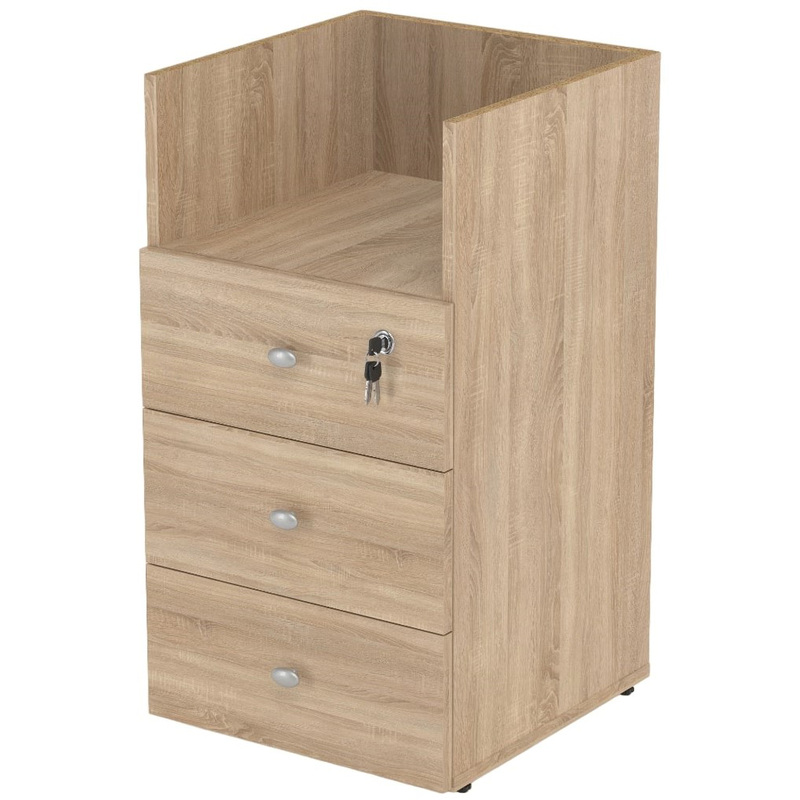 Изображение товара Тумба приставная Easy To Lead LT 22/16 с замком дуб сонома