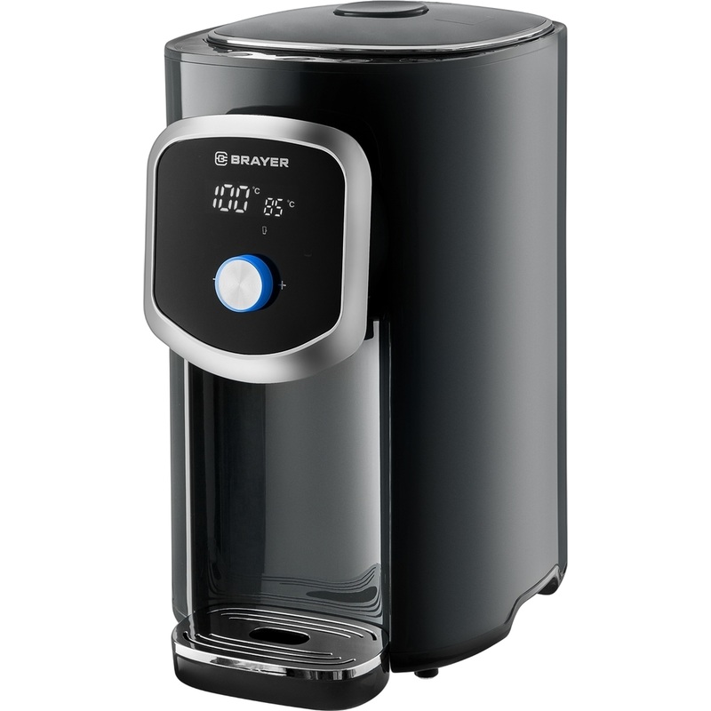 Изображение товара Термопот Brayer BR1094 чёрный 5 л современный дизайн быстрый нагрев